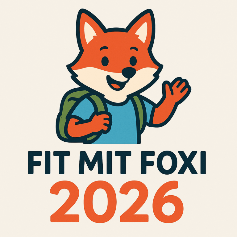 Symbolbild Fit mit Foxi